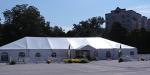 Heavy Duty Wedding Event Tents , Large Canopy Tent White Lining And Curtain