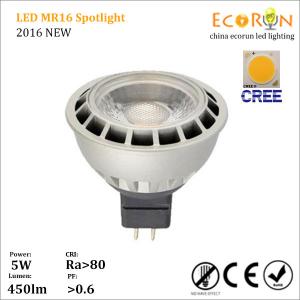 China cree cob 5w 7w 12v led light bulb mr16 spot light natural white led lamp on sale