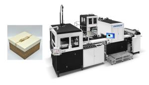 China Compact Structure Paper Box Forming Machine For Rigid Box Easy To Operate wholesale