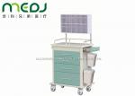 102cm Height Medical Trolley Cart Anesthesia MJTC02-02 With Diagonal Brakes