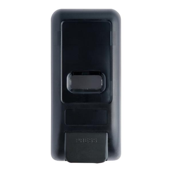 Quality 1000ml manual foam soap dispenser, bulk refill, ABS plastic, black color, wall mounted for sale