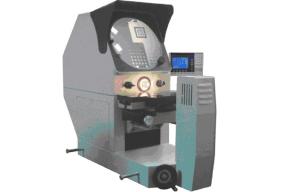 China Multi-function Digital Profile Projector With Ø300mm Screen High Accuracy wholesale