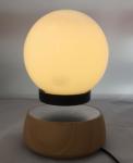 Customize spin magnetic floating levitating led bulb lamp display racks