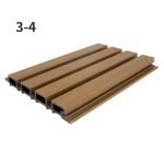 Plastic Wood Panel WPC Recycled Composite Wood Effect Wall Cladding