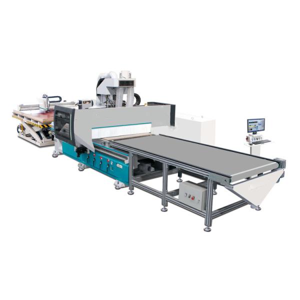Quality Production Furniture Line CNC Router Wood Working Automatic Loading And Unloading Nesting CNC Cabinet Making Machine for sale