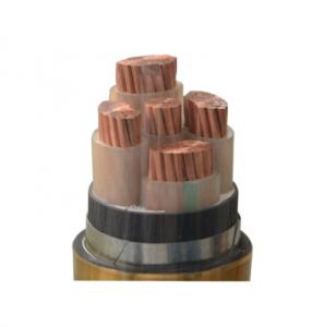 China Copper Conductor 35kV XLPE Insulated Power Cable , 5 Core XlPE Insulated Cable wholesale