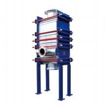 China DELLOK YONGHUI Smooth Surface Plate And Shell Heat Exchanger For Low Reynolds Number Flowing Medium wholesale