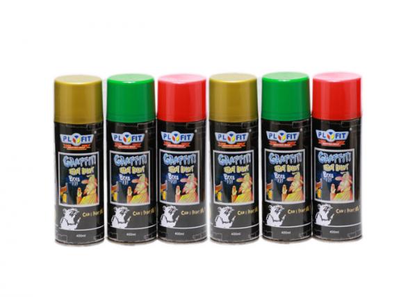 Quality Alcoholic Based Graffiti Art Colorful Spray Paint 400ml Liquid Coating State for sale