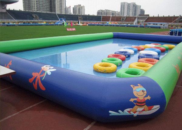 Quality Cute Logo Printing Air Sealed Swimming Pool For Kid / Kids Swim Pools For Fun for sale