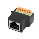 RJ45 Protocol To 8Pin Core Quick-connect Terminal Without Welding Female 8P8C