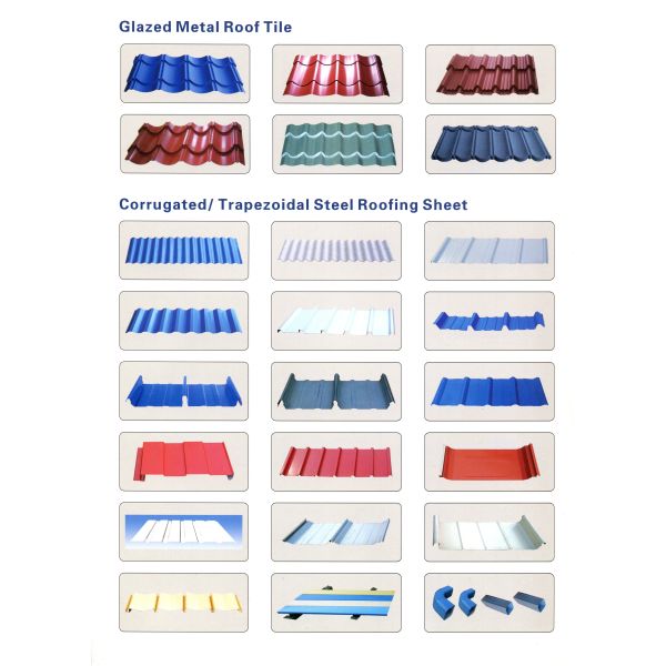 Roofing Tile Forming Machine