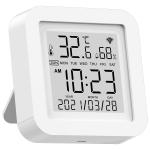 Tuya WIFI Temperature And Humidity Sensor Hygrometer Thermometer With LED Screen
