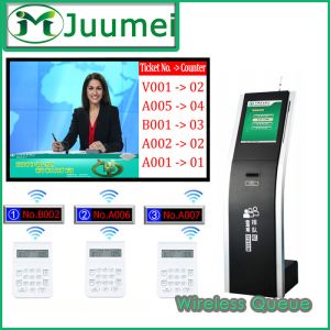 Juumei Wireless Simple Queue Token Number Machine Kiosk