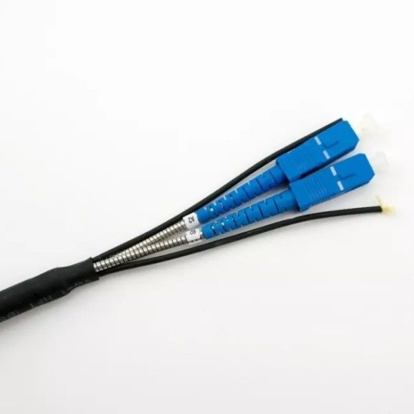 Multimode OM1 OM5 Dual Core SC SC Patch Cord For Base Station