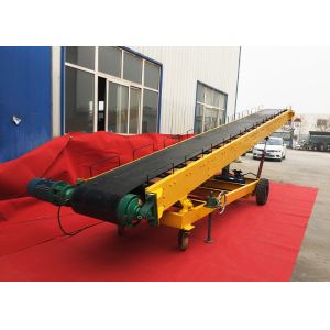 China Lifting Height Adjustable Movable Belt Conveyor Portable on sale