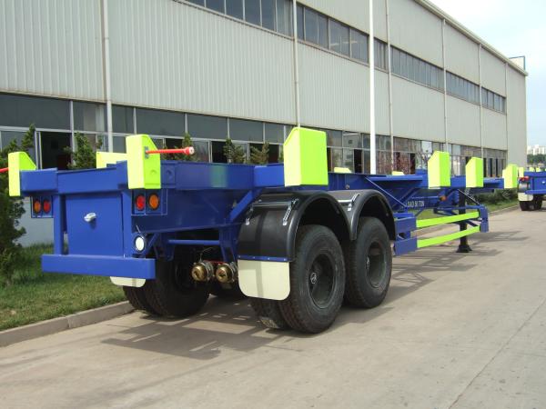 Quality 2 Axles 45ft Terminal Trailer Conner - Less Single - Stack Trailer - CST for sale