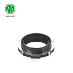Through Bore Rotary Encoder with Push Switch for Automation
