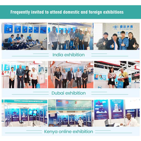 DN20 Radio Frequency Electronic Ic Card Prepaid Water Meter Ic Digital