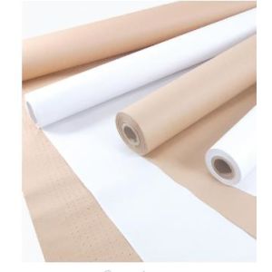 China Heatseal CAD Paper Rolls Moisture Proof Brown Adhesive Plotter on sale