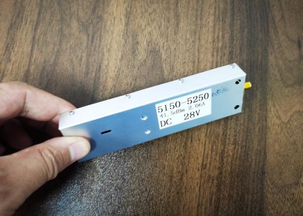 Quality 5.1-5.2GHz RF Power Amplifier Module Built In VCO 2.5dB Noise Figure ≤2ns Group Delay ≤±0.5dB Gain Flatness for sale