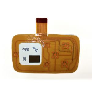 High Brightness LED Backlit Membrane Switch Manufacturer With Tinted Window