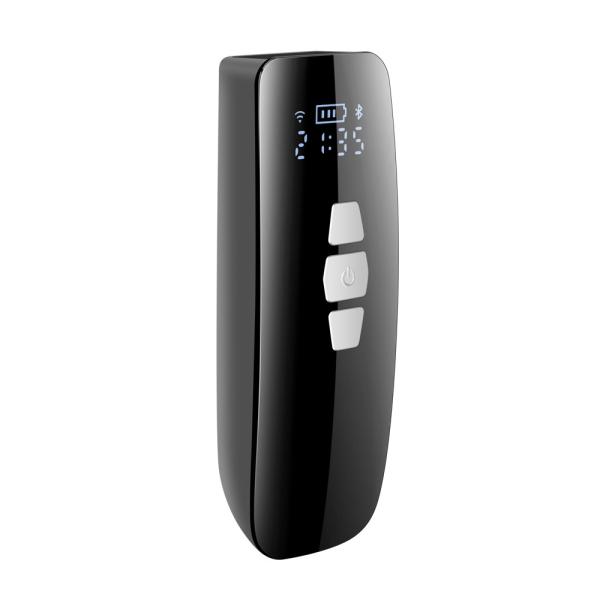 Quality CMOS 2D Mini Qr Code Scanner Portable Pocket Barcode Scanner With Time Record for sale