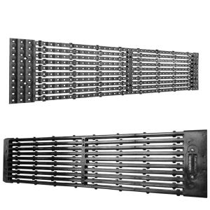 SMD 10.4x10.4mm Transparent LED Screens with 1000x1000mm Cabinets