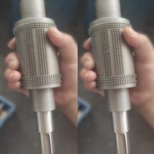 China Face Mask Knurling Sharft Components With CNC Machining Turing And Heat Treatment Process wholesale