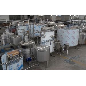 Powder Concentrate Juice Processing Machine Electric Driven For Sterilizing