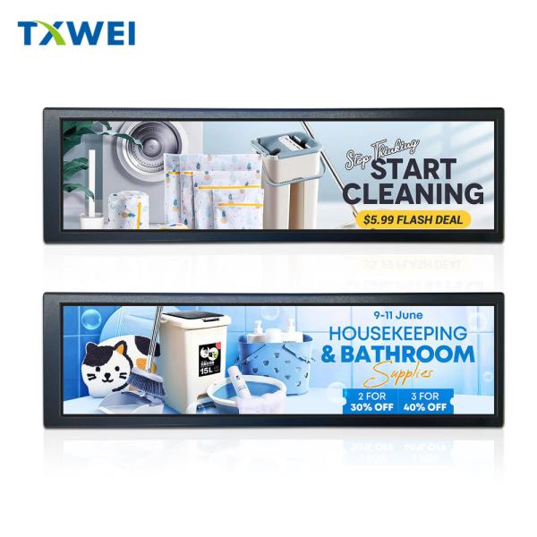 Quality 8.8-inch TFT Advertising LCD Screen Strip Display Screen 480 * 1920 Computer Secondary Screen HDMI Interface for sale