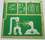 RO4350B Material Multilayer Printed Circuit Board With White Silkscreen On Top