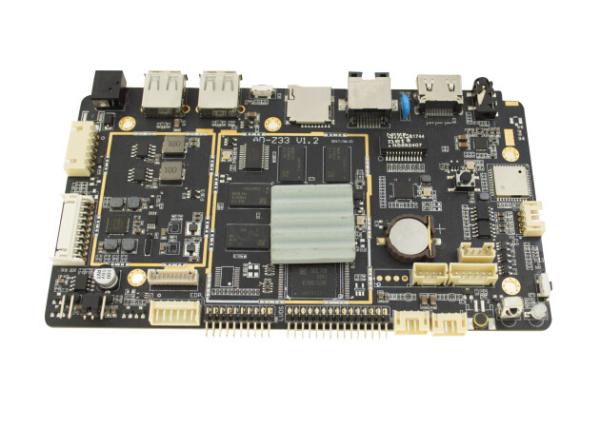 Android 9.0 OS Embedded Mother Board , Ethernet RJ45 GPIO EDP LVDS Mini Android