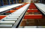 First In First Out Gravity Feed Pallet Racking , Gravity Flow Racking Systems
