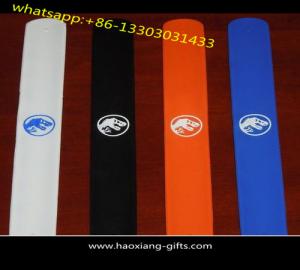 China Customized gradient full color print silicone slap wristbands,silicone slap Bracelets wholesale