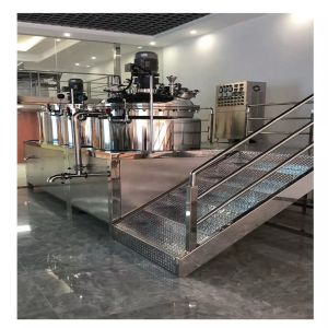 SUS316L Body Lotion Cosmetic Emulsifier Mixer Making Machine Practical