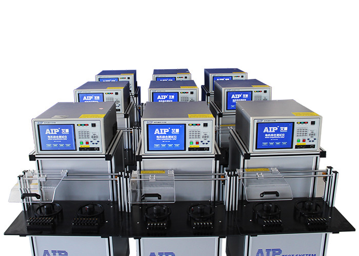 Washing Machine Stator Electrical Testing Machine Multiple Language Enclosed