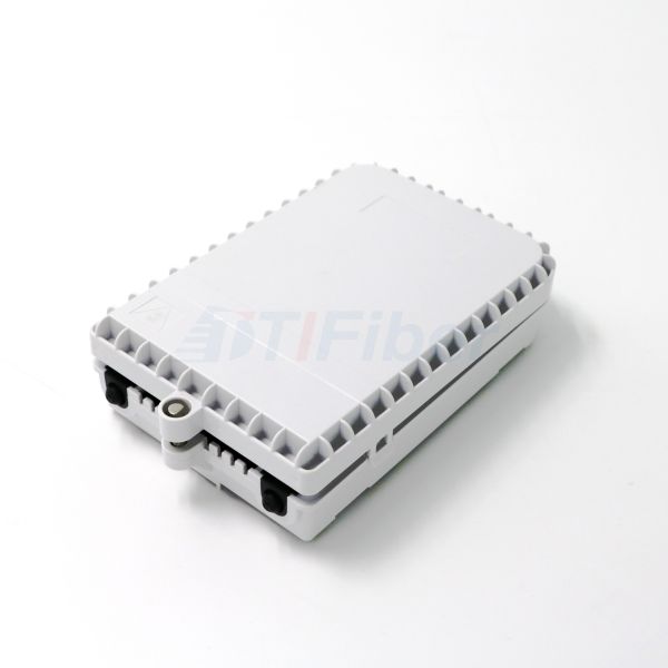 Fiber Optic Splitter Box 8 Port White ABS Or PC Material