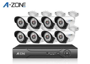 960P 1.3 Megapixel 8 Channel Poe Camera System , Hd Poe Security Camera System