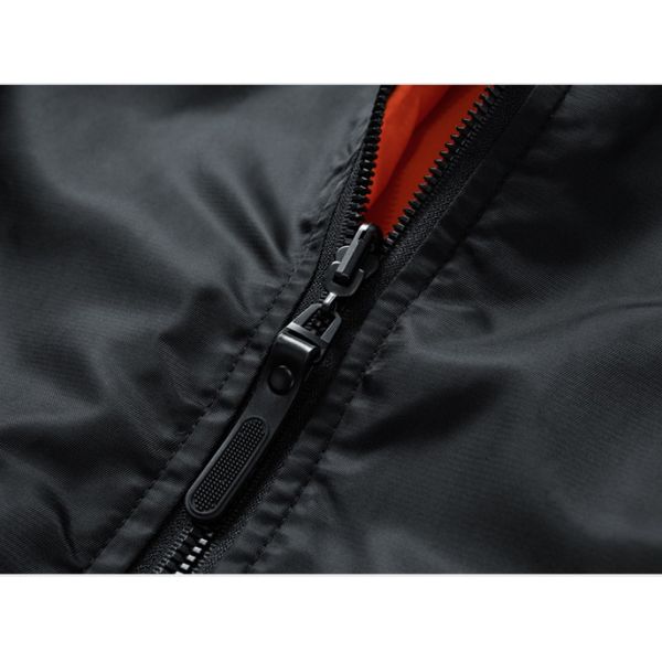 Oem Clothing Jaket Winter Windproof Bomber Utility Polyester Motorcycle Fabric Outdoor Collar Jackets for Mens