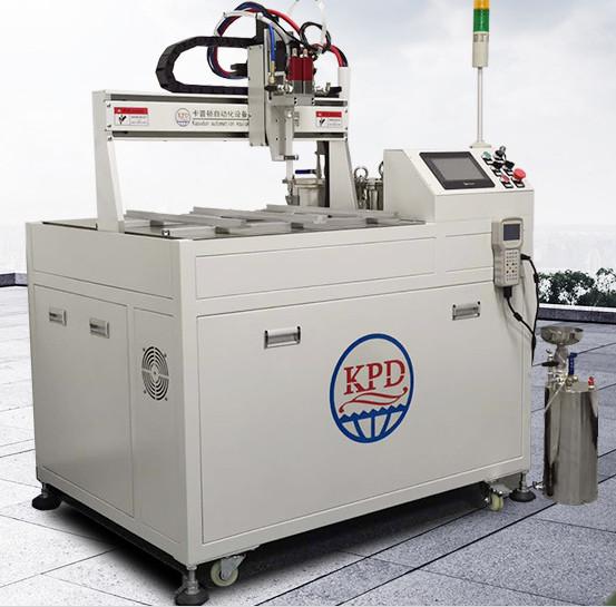 Quality Capacitor Potting Machine with 2 Component PU Resin Epoxy Dispenser for sale