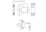2 Channels Digital Signal Isolator Modbus I/O Module Dry Contact Output CE