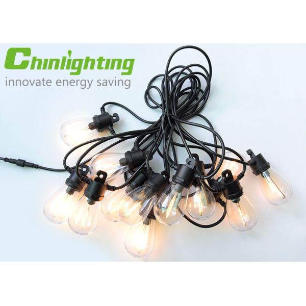 IP65 Waterproof Heavy Duty Outdoor Solar Bulb String Lights