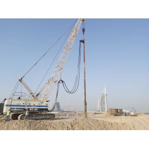 450mm 260kw Enhancing Seismic Capacity Bvem Vibro Compaction Piling Driver