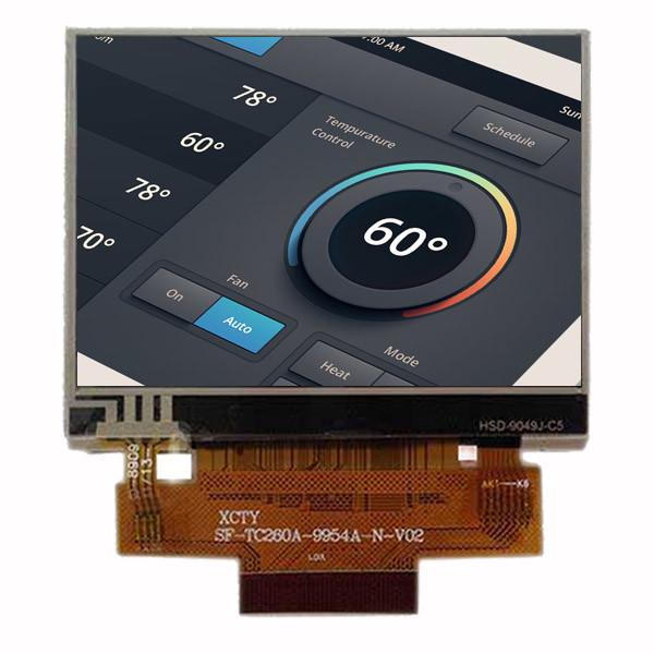Quality 2.6" TFT LCD Display IPS Full Viewing Angle 480x320 Landscape Mode With MCU Interface for sale