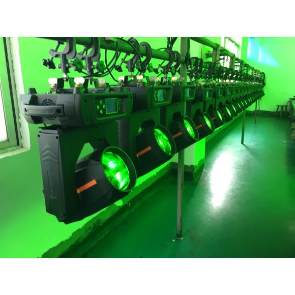 Wide Aperture LED Moving Wash Light / Outdoor Moving Head Lights Linear Foggy