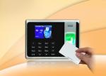 2.8" Fingerprint Time Attendance System Employee Time Clock With SSR Report
