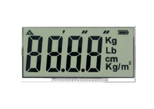 China Positive Reflective 4 Digit 7 Segment Display For Electronic Scale Static Driving Method wholesale