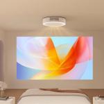 Ceiling-Mounted Smart Laser Home Projector T982 Android System Supports HUD