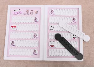 China Magnetic Nail Display Board For Crylic Color Nail Display Album 8 Colors Per Piece wholesale