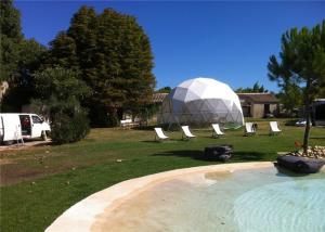 6m Diameter Small Geodesic Dome Tent For Home , Party , Reception